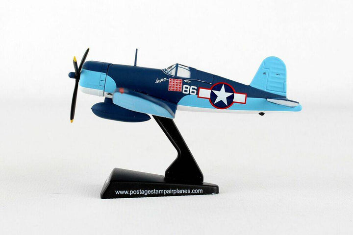 Postage Stamp - 1/100 F4U Corsair VMF-214 #86 Pappy Boyington