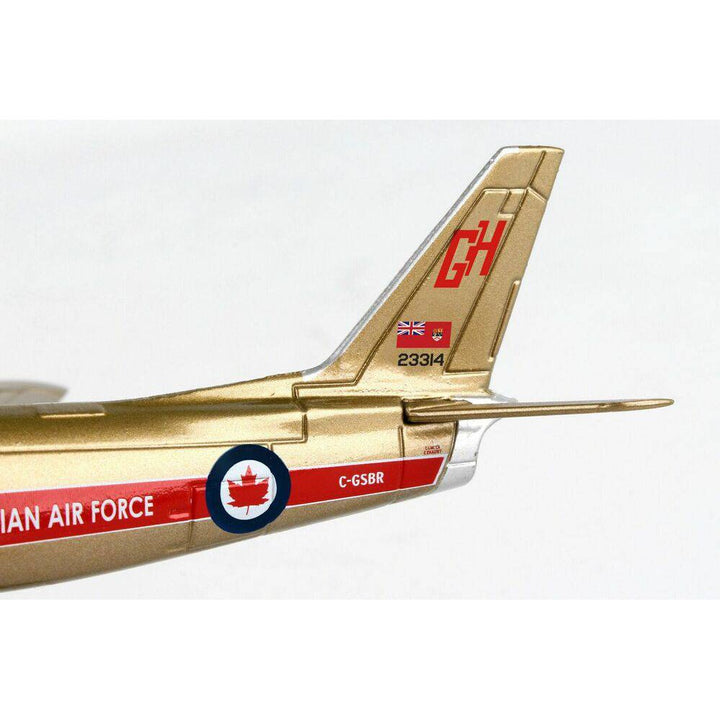 Postage Stamp - 1/110 RCAF Canadair Sabre "Golden Hawks"