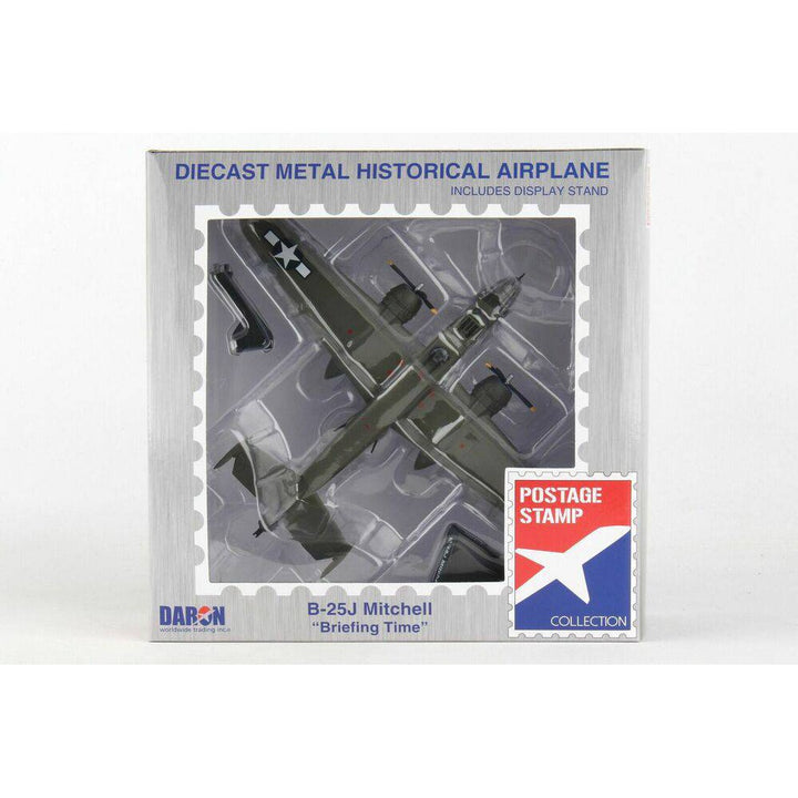 Postage Stamp - 1:100 USAF B25J Mitchell "Briefing Time"