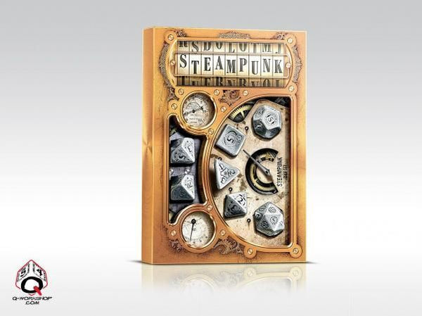 Steampunk Metal 7Dice Set