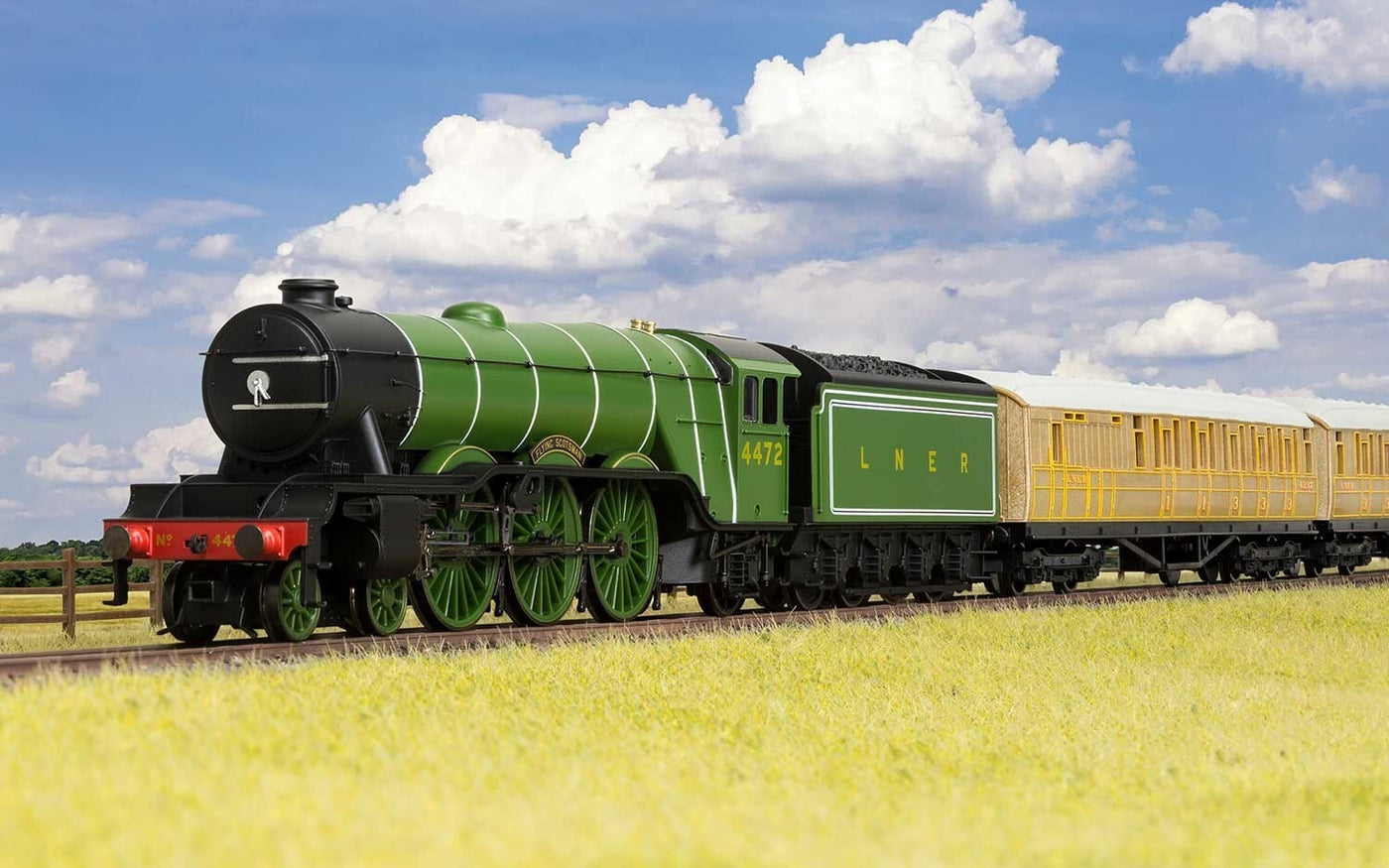 OO Flying Scotsman Trainset