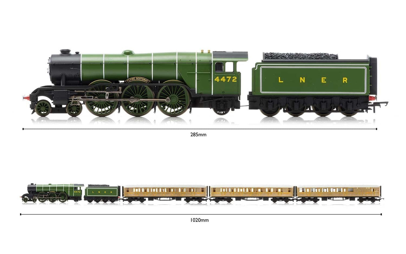 OO Flying Scotsman Trainset