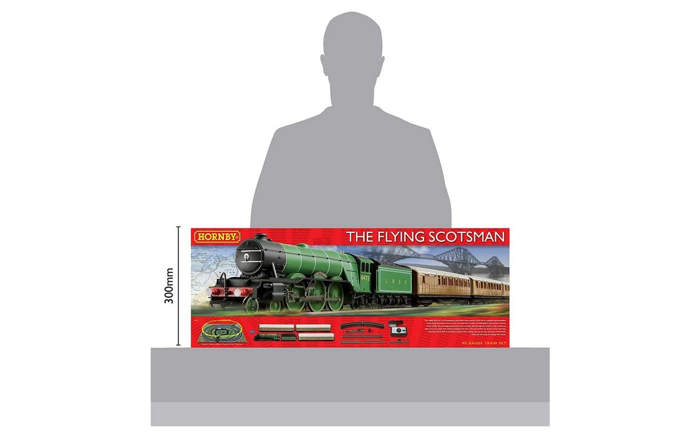 OO Flying Scotsman Trainset