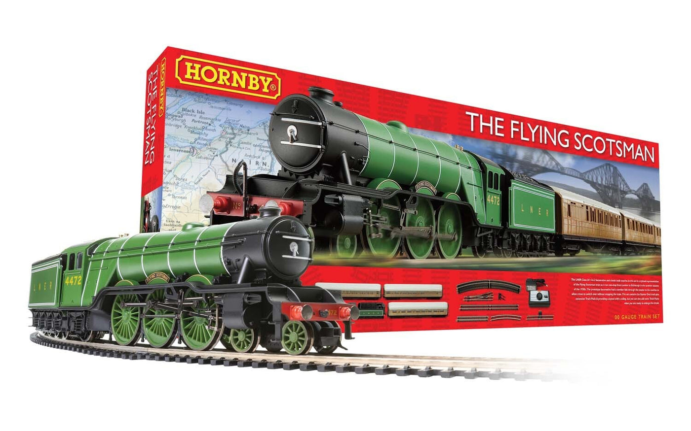 OO Flying Scotsman Trainset