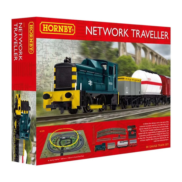 HORNBY NETWORK TRAVELLER TRAIN SET