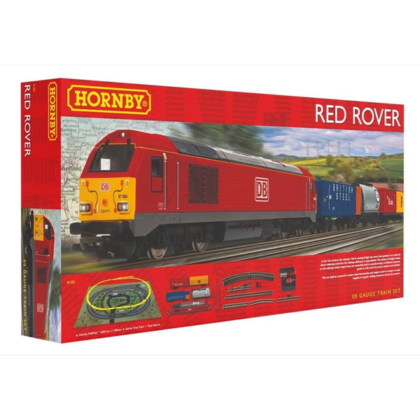 HORNBY RED ROVER TRAIN SET