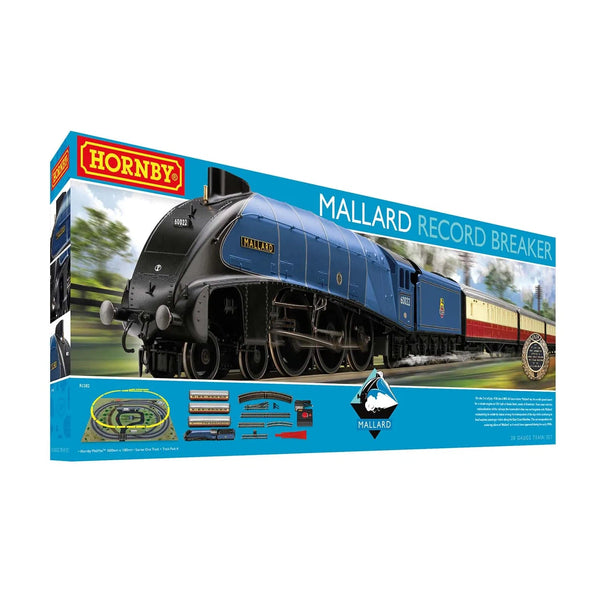 HORNBY MALLARD RECORD BREAKER TRAIN SET