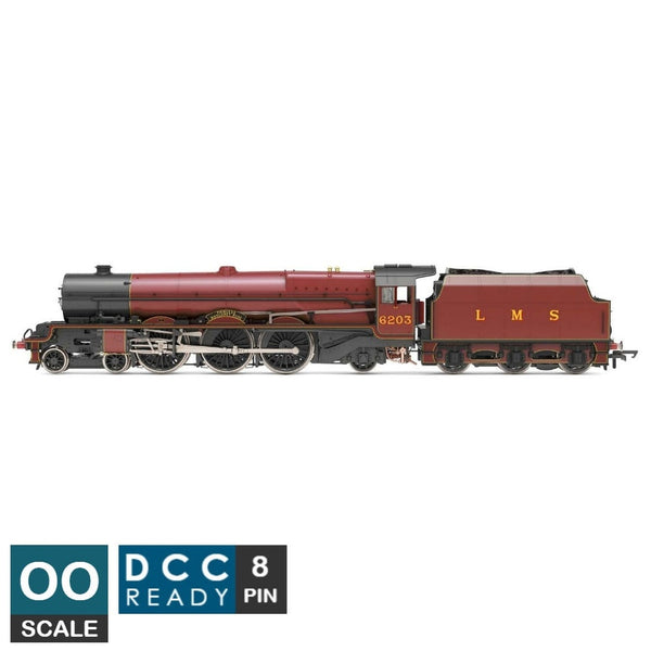 HO LMS PRINCESS ROYAL 462 6203 PRINCESS MARGARET ROSE WITH FLICKERING FIREBOX  ERA 3