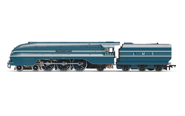 LMS Caledonian Blue Princess Coronation Class 462 6221 Queen Elizabeth Era 3 N