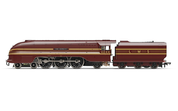 LMS Crimson Lake Princess Coronation Class 462 6244 King George VI Era 3