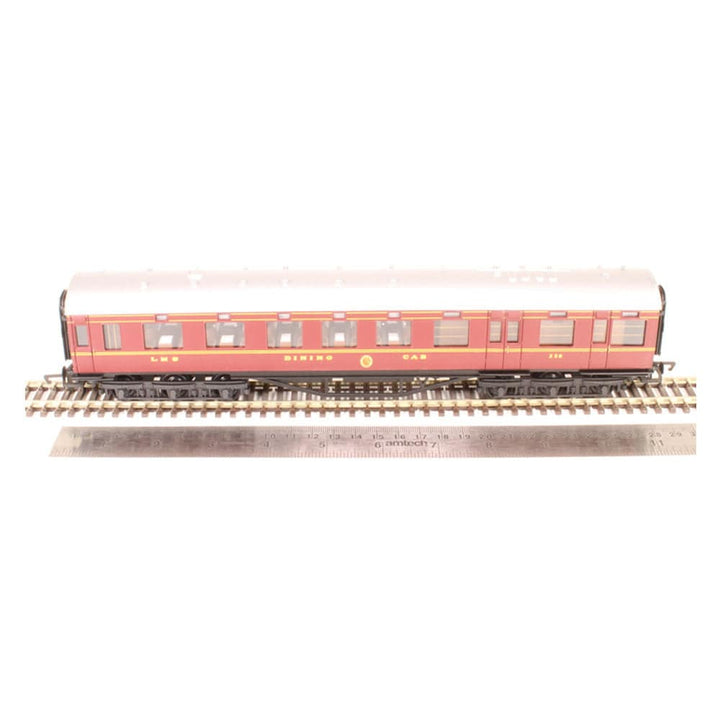 Hornby - LMS 68' Dining/Restaurant Car (Crimson