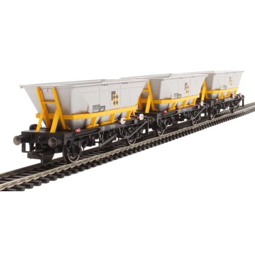 OO HAA HOPPER WAGONS THREE PACK BR COAL SECTOR  ERA 8