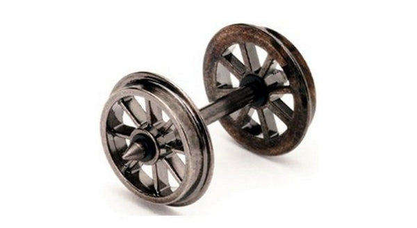 OO Metal Wheels Spoked 10