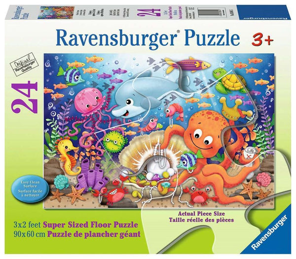 24pc Fishies Fortune Super Sized Puzzle