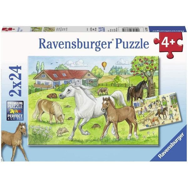 2x24pc At the Stables Puzzle