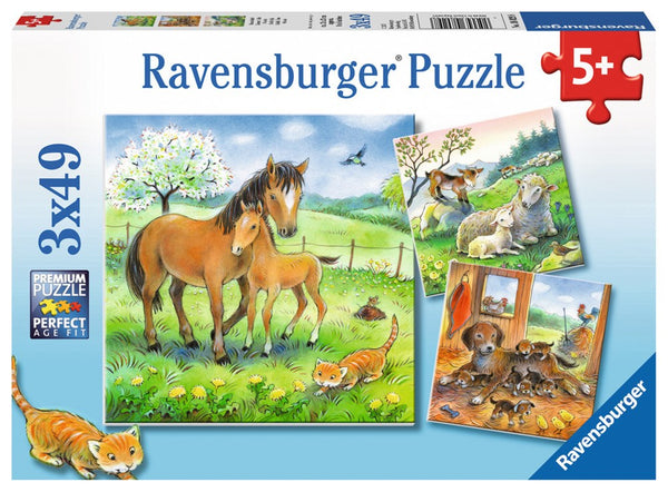 3x49pc Cuddle Time Puzzle