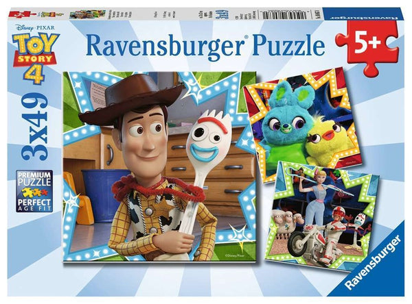 3x49pc Disney Toy Story 4 Puzzle