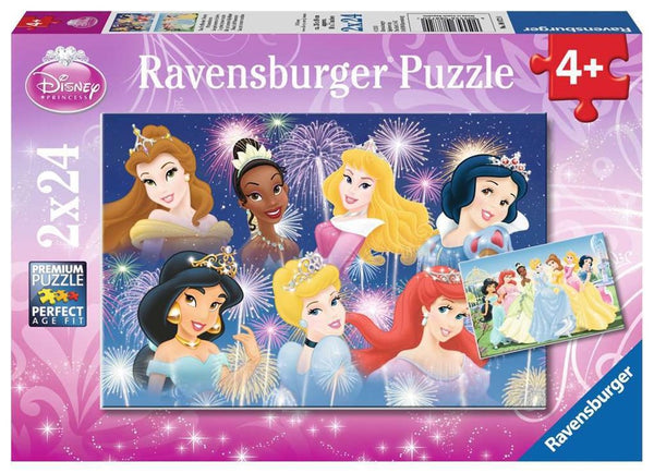 2x24pc Disney Princesses Gathering Puzzle