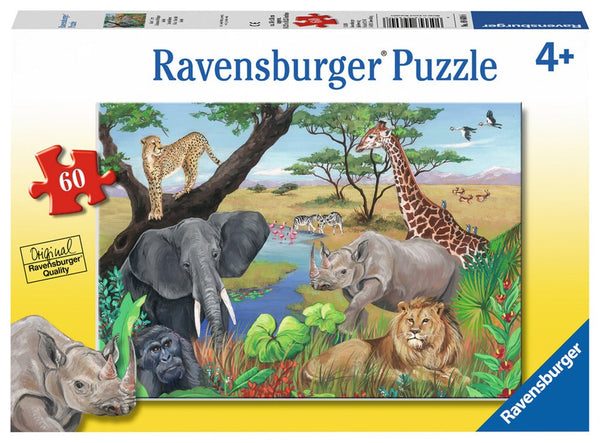 60pc Safari Animals