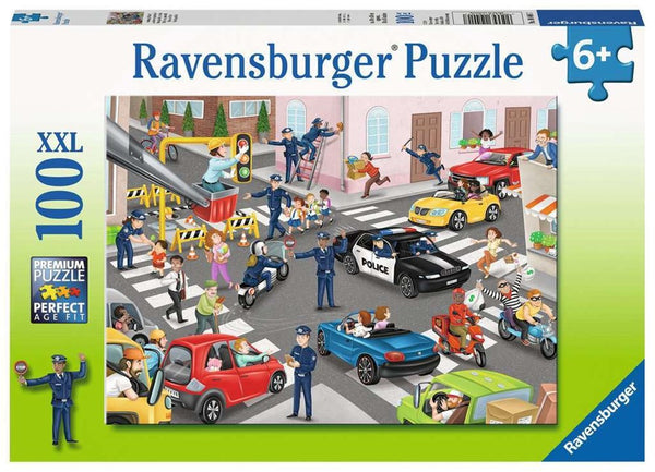 100pc Police on Patrol Puzzle