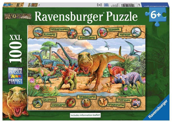 100pc Dinosaurs Puzzle