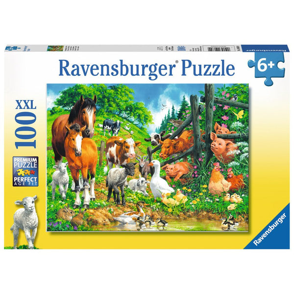 100pc Animal Get Together Puzzle