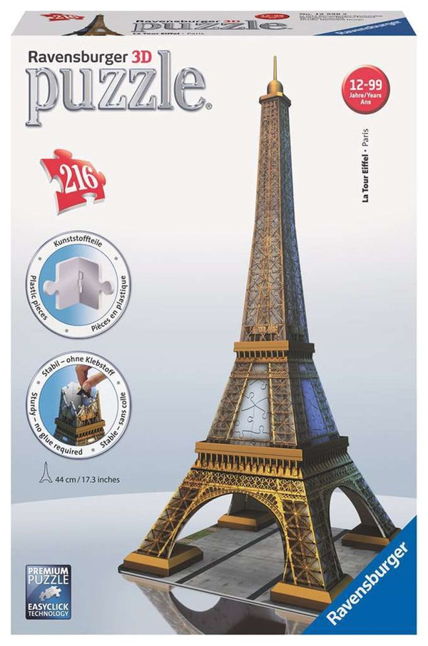 216pc Eiffel Tower 3D Puzzle