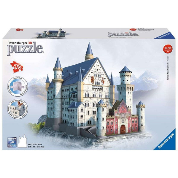 216pc Neuschwanstein Castle 3D Puzzle