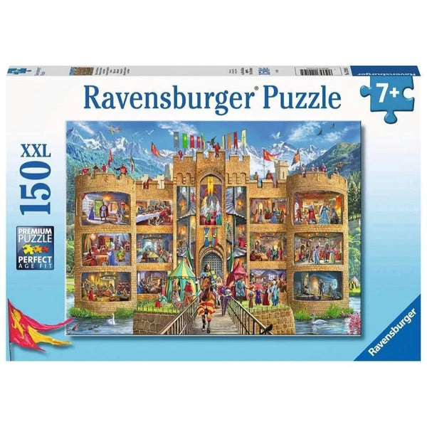 150pc Cutaway Castle Puzzle