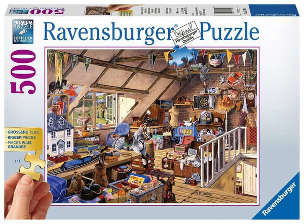 500pc Grandmas Attic Puzzle