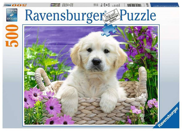 500pc Sweet Golden Retriever