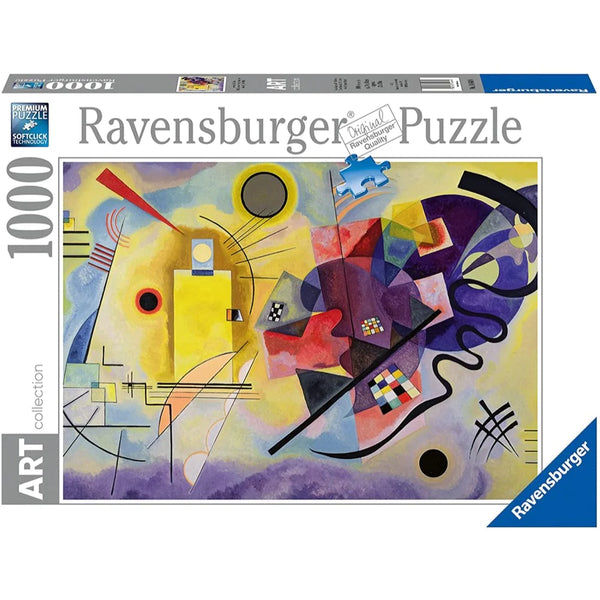 1000pc Kandinsky Yellow Red Blue