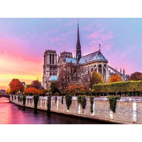 1500pc Picturesque Notre Dame Puzzle