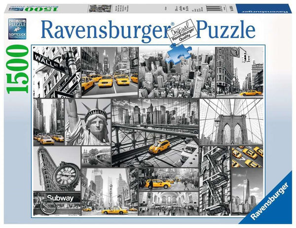 1500pc New York Cabs Puzzle