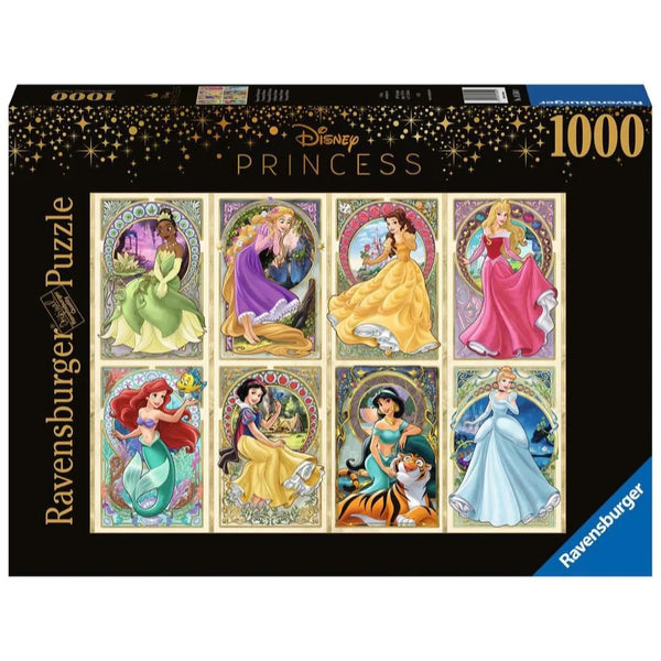 1000pc Disney Art Nouveau Princesses