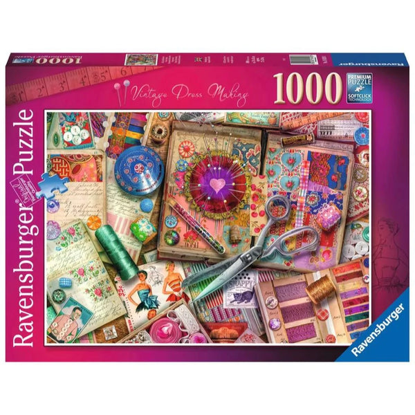 1000pc Vintage Dressmaking