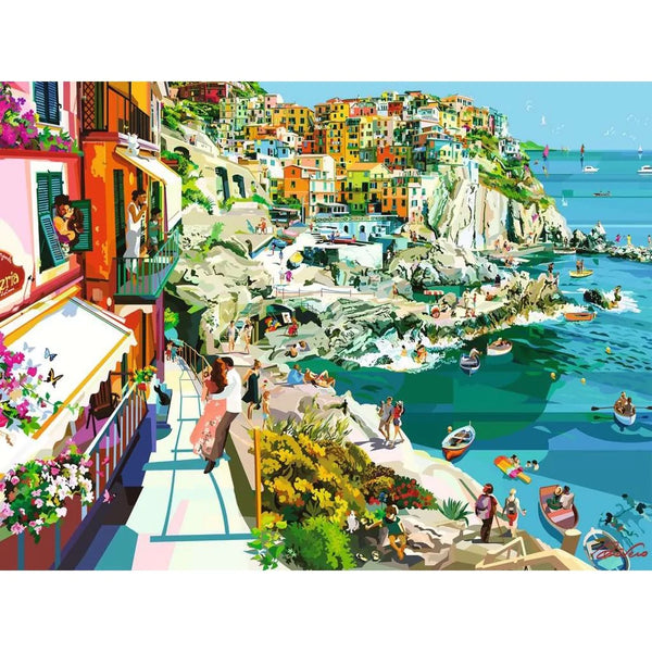 1500pc Romance in Cinque Terre 1