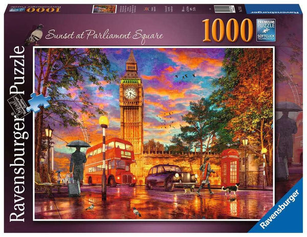 1000pc Sunset at Parliament Square