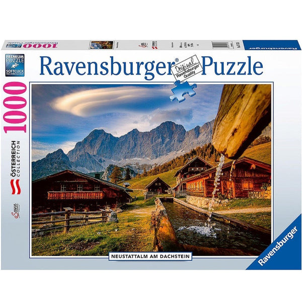 1000pc Neustattalm Dachstein Mountains