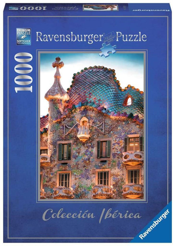 1000pc Casa Batlli Barcelona Puzzle