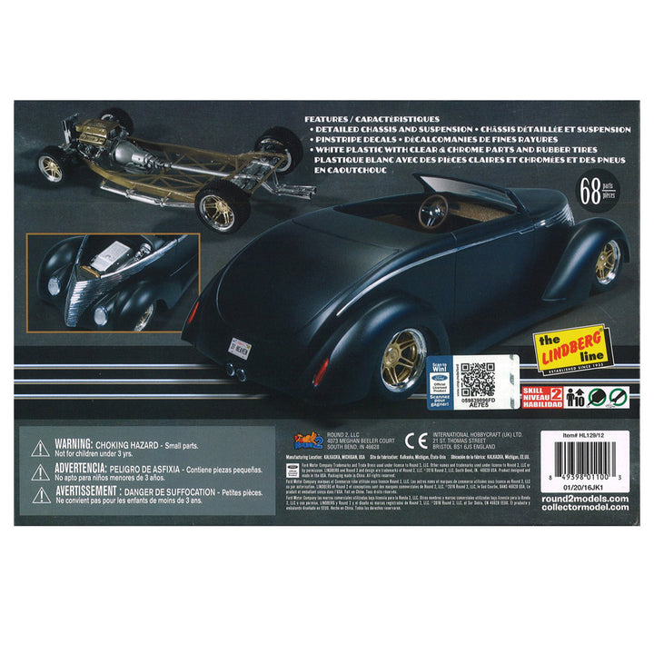 AMT - 1/25 1937 Ford Custom Convertible Kit