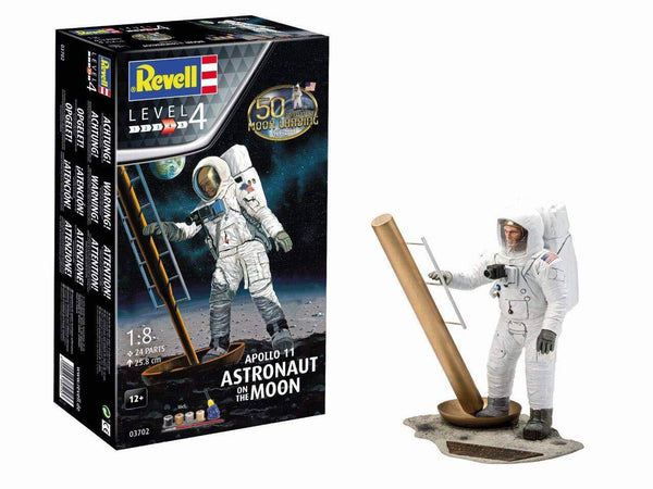 Revell - 1/8 Apollo 11 Astronaut on the Moon (50th Anniversary Moon Landing)