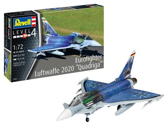 1/72 Eurofighter  Luftwaffe 2020 Quadriga