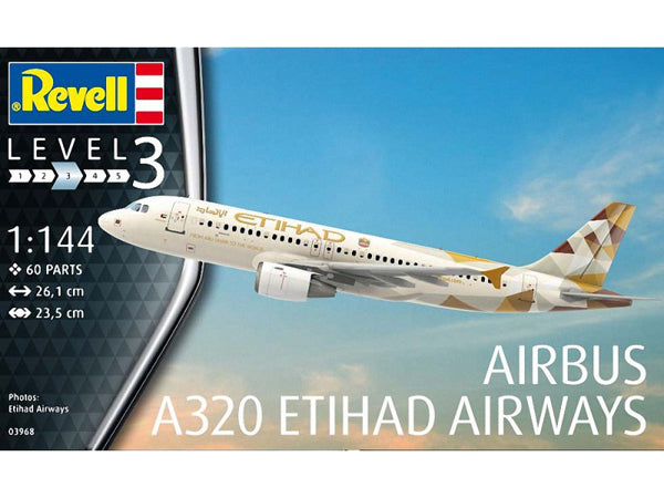 Revell - 1/144 Airbus A320 Etihad Airways