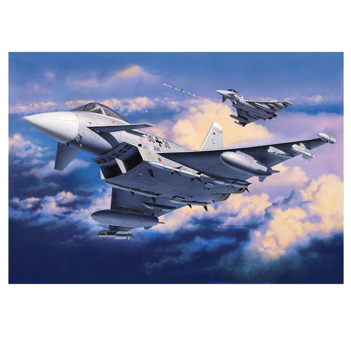 Revell - 1/144 Eurofighter Typhoon (Single  Seater)