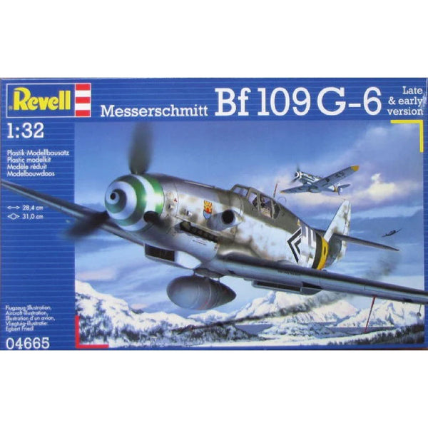 1/32 Messerschmitt Bf109G6 Late & Early Version