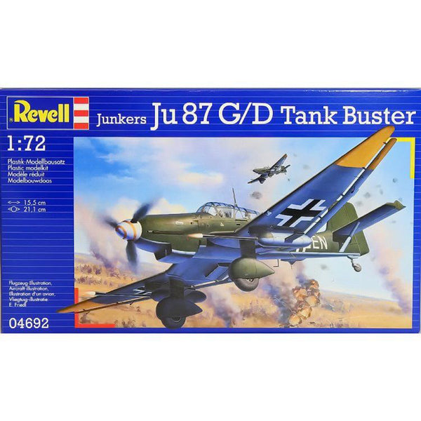 Revell - 1/72 Junkers Ju87G/D Tank Buster