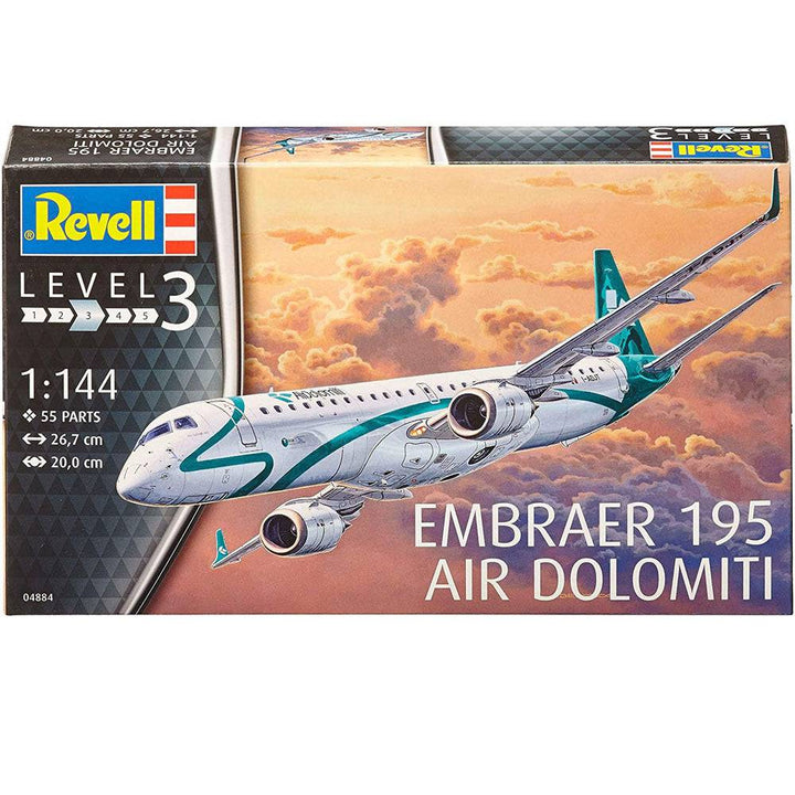 Revell - 1/144 Embraer 195 Air Dolomiti