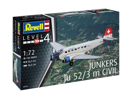 1/72 Junkers Ju52/3m Civil