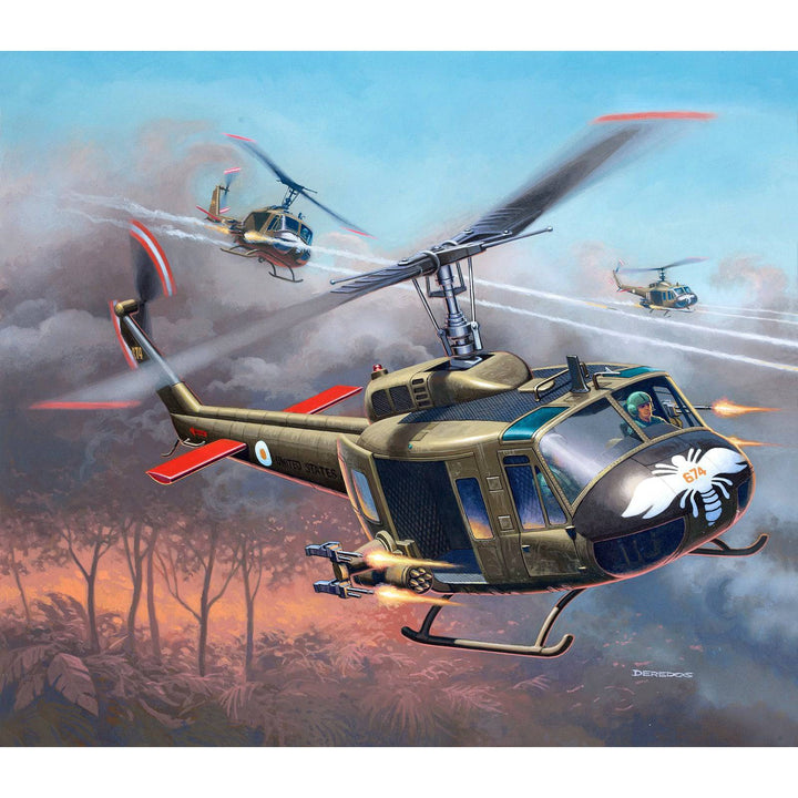 Revell - 1/100 Bell UH-1H Gunship